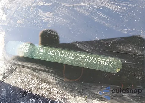 2015 Chevrolet K1500 1Lt z USA, uszkodzony, nr VIN 3GCUKREC1FG237667